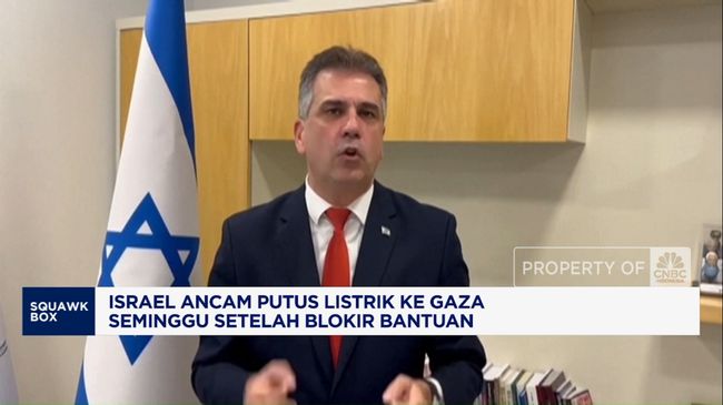 Israel Ancam Putus Listrik Gaza Usai Blokir Bantuan Kemanusiaan