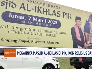 Video: Megahnya Masjid Al Ikhlas PIK, Ikon Religius Baru di Tangerang