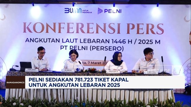 Video: PELNI Sediakan 781.723 Tiket Kapal Untuk Angkutan Lebaran 2025