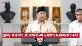 Video: Prabowo Minta THR Pekerja Swasta-BUMN Dibayar Paling Lambat H-7