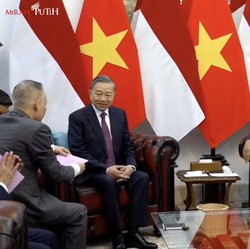 Hasil Pertemuan Prabowo dan Sekjen Partai Komunis Vietnam To Lam