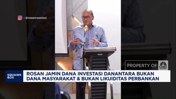 Video: Rosan Jamin Dana Investasi Danantara Bukan Dana Masyarakat