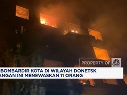 Video: Rusia Bombardir Kota di Wilayah Donetsk, 11 Orang Tewas