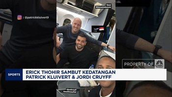 Video: Sambut Kedatangan Kluivert & Cruyff, Ini Harapan Erick Thohir