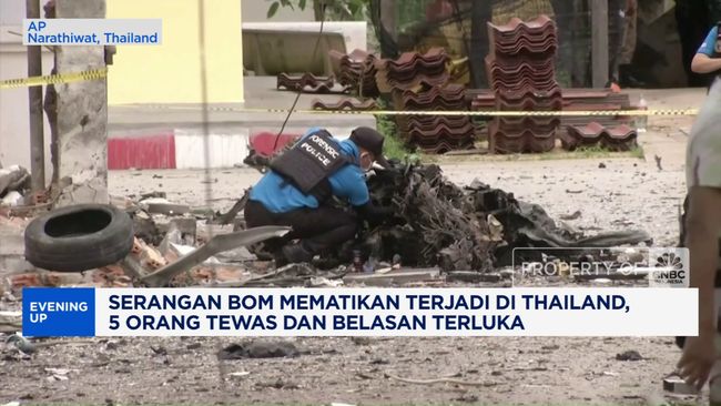 Serangan Bom Mematikan Terjadi di Thailand, 5 Orang Tewas