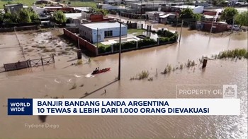 Video: Banjir Bandang Argentina,10 Tewas & 1.000 Orang Dievakuasi