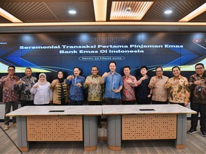 Bank Emas Pegadaian Perdana Salurkan Pinjaman Modal Kerja Emas