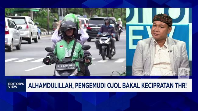 Video: Pengemudi Ojek dan Kurir Online Kecipratan Bonus Hari Raya