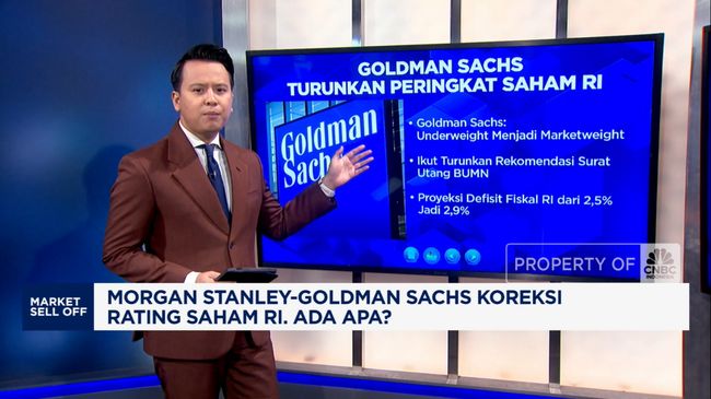 Video: Morgan Stanley-Goldman Sachs Koreksi Rating Saham RI, Ada Apa?