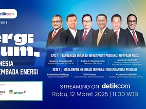 Diskusi Eksklusif Swasembada Energi,Tonton Streaming di detikcom!