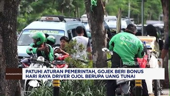 Video: Gojek Beri Bonus Hari Raya Driver Ojol Berupa Uang Tunai