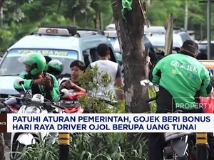 Video: Gojek Beri Bonus Hari Raya Driver Ojol Berupa Uang Tunai