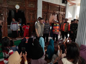 Gubernur Luthfi Gelar Rapat di Polres Usai Temui Korban Banjir Grobogan