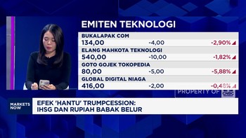 Video: IHSG & Rupiah Babak Belur Efek Trumpcession