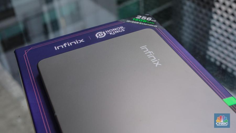 Infinix Note 50 Pro. (CNBC Indonesia/Faisal Rahman)