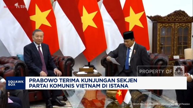 Prabowo Terima Kunjungan Sekjen Partai Komunis Vietnam