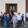Prabowo Antar Kepulangan Sekjen Partai Komunis Vietnam di Lanud Halim