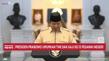 Video: Presiden Prabowo Umumkan THR & Gaji ke-13 ASN