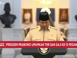 Video: Presiden Prabowo Umumkan THR & Gaji ke-13 ASN