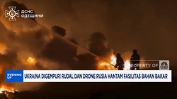 Rusia Hantam Fasilitas Bahan Bakar Dengan Rudal & Drone