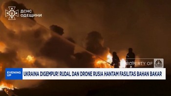 Rusia Hantam Fasilitas Bahan Bakar Dengan Rudal & Drone