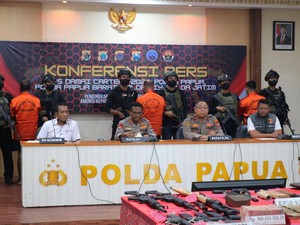Terungkapnya Satpam di Sleman Simpan Senjata M-16 hingga SS-1