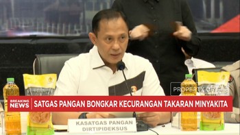 Video: Satgas Pangan Bongkar Modus Kecurangan Takaran Minyakita