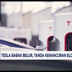 Video: Tesla Babak Belur, Tanda Kehancuran Elon Musk Makin Jelas