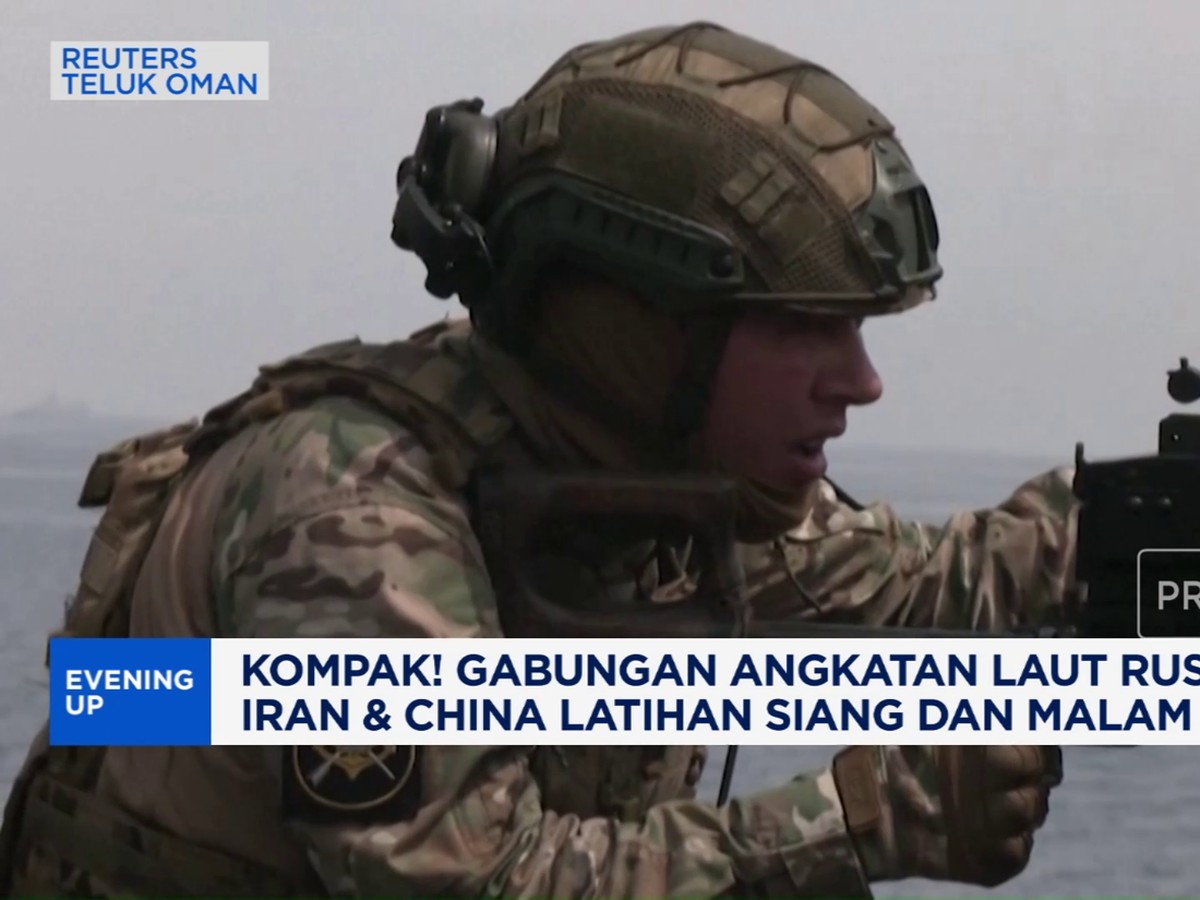Rusia, Iran, dan China Latihan Bersama di Teluk Oman Tahun 2025