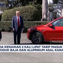 Video: AS Tunda Naikkan Tarif Masuk Produk Baja & Aluminium Kanada