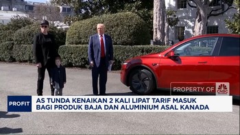 Video: AS Tunda Naikkan Tarif Masuk Produk Baja & Aluminium Kanada