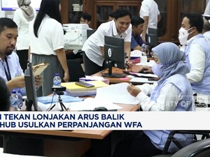 Video: Tekan Lonjakan Arus Balik Menhub Usul WFA Diperpanjang