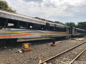 Kereta Cadangan Terbakar di Stasiun Yogyakarta, Kemenhub Buka Suara