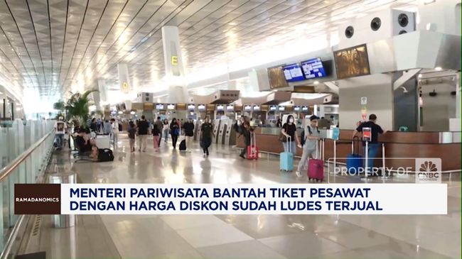 Video: Menteri Pariwisata Bantah Tiket Pesawat Harga Diskon Habis