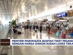 Video: Menteri Pariwisata Bantah Tiket Pesawat Harga Diskon Habis