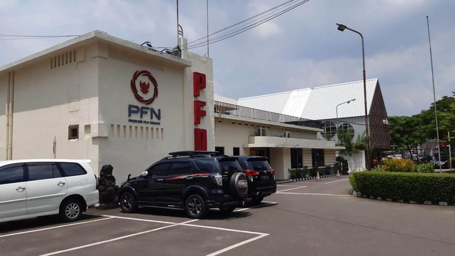 Kantor PT Produksi Film Negara (Persero) atau PFN. (Dok. Detikcom/Fadhly Fauzi Rachman)