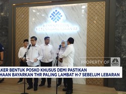 Video: Kemenaker Bentuk Posko Demi Pastikan THR Cair H-7 Lebaran