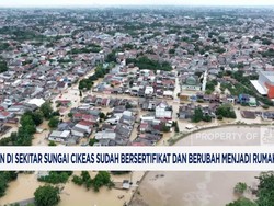 Lahan di Sekitar Sungai Cikeas Sudah Bersertifikat & Jadi Rumah