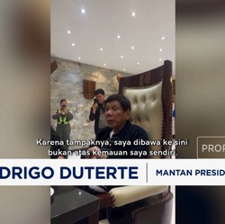 Video: Mantan Presiden Filipina Rodrigo Duterte Dibawa Ke ICC Belanda