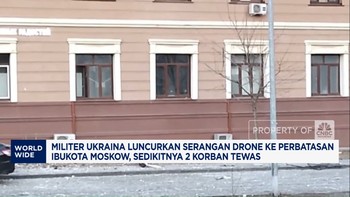 Video: Ukraina Luncurkan Serangan Drone ke Moskow, 2 Korban Tewas