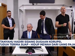 Video: Netanyahu Hadiri Sidang Dugaan Korupsi, Dituduh Terima