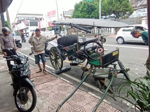 Andong Lepas Kendali gegara Kuda Dipukul ODGJ di Jogja, Begini Endingnya