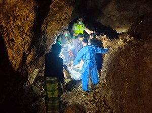 Kerangka Manusia Ditemukan di Goa Pletes Malang