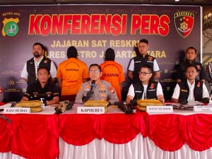 Gangster Tawuran Rusak Fasum di Kampung Bahari Jakut, 2 Orang Dibekuk