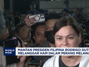  Sara Duterte Sebut Penangkapan Sang Ayah Adalah Penindasan