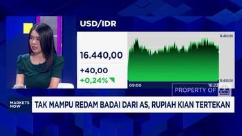 Video: Tak Mampu Redam Badai Dari AS, Rupiah Makin Tertekan