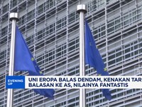 Video: Uni Eropa Balas Dendam Kenakan Tarif ke AS, Nilainya Fantastis