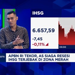 Video: APBN RI Tekor & AS Siaga Resesi, IHSG Terjebak di Zona Merah