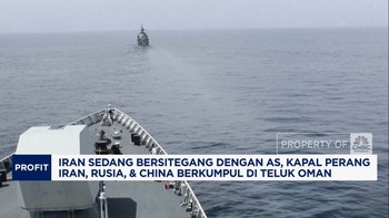 Video: Iran VS AS, Kapal Perang Iran, Rusia-China Kumpul di Teluk Oman