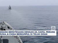 Video: Iran VS AS, Kapal Perang Iran, Rusia-China Kumpul di Teluk Oman